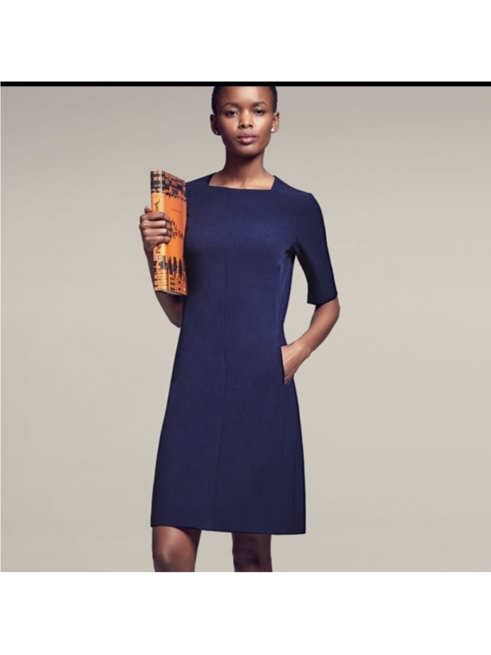 MM Lafleur The Emily Dress Blue Size 14